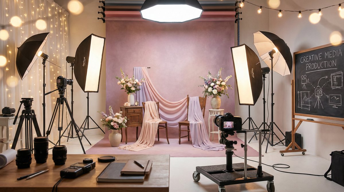 蜜芽传媒-创意写真摄影传媒演示